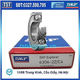 Vòng bi bạc đạn SKF 6306-2Z/C4