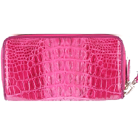  Ví nữ da cá sấu nhiều loại màu hồng HJ93275-3283-3286-3719