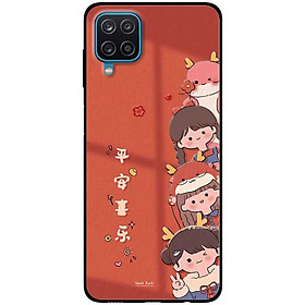 Ốp lưng cho Samsung A12 - A22 4G - Samsung F12 - M12 - Tình Bạn Vui Vẻ - Hàng Chính Hãng