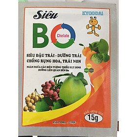 Phân bón Siêu Bo- chống rụng hoa, trái non