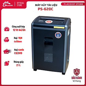 Máy Hủy Tài Liệu Silicon PS-620C