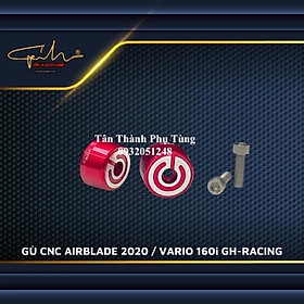 Gù nhôm CNC gắn dành cho Air Blade 2020-2022 , Vario 160  GH-Racing