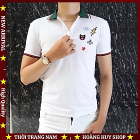 >> BÁO GIÁ ÁO THUN NAM CỔ BẺ VIỀN VAI KIM TUYẾN PHỐI LOGO | Shopee Lazada Sendo Tiki mới nhất 170 Áo Thun Nam Cổ Bẻ H&H-AT901 Phối Logo Nhiều Họa Tiết Cực Đẹp (Mẫu Mới)