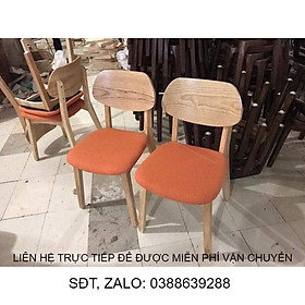 Ghế tay voi gỗ sồi nga mặt đệm êm