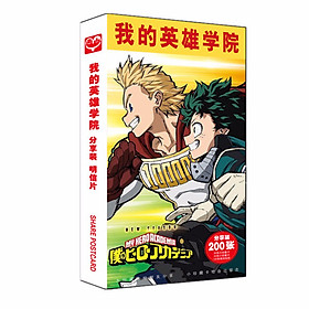 (BÌA NGẪU NHIÊN) Hộp ảnh POSTCARD mẫu mới BOKU NO HERO ACADEMIA - HỌC VIỆN ANH HÙNG anime