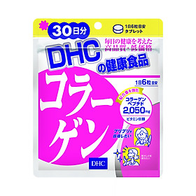Viên Uống Collagen DHC Nhật Bản Làm Đẹp Da Mặt Body, Chống Lão Hóa, Cấp Nước Dưỡng Ẩm, Bổ Sung Collagen Giúp Da Căng Bóng Mịn Màng - Hàng Nhập Khẩu Chính Hãng