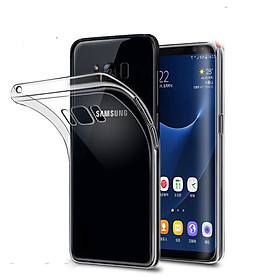 Bô 2 ốp lưng dẻo cho Samsung Galaxy S8 hiệu Ultra Thin mỏng 0.6mm - Hàng nhập khẩu