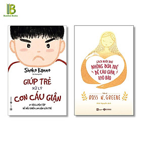 Combo 2Q Hướng Dẫn Nuôi Dạy Con Nhỏ: Giúp Trẻ Xử Lý Cơn Cáu Giận - 57 Bài Luyện Tập Để Điều Khiển Cơn Giận Của Trẻ + Cách Nuôi Dạy Những Đứa Trẻ Dễ Cáu Giận, Khó Bảo - Thái Hà Books - Bìa Mềm