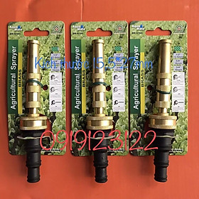 Mua Đầu phun nước tưới cây chỉnh vặn xoáy bằng đồng