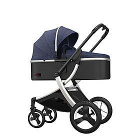 Xe đẩy nôi di động XD09 - 2 chiều đẩy thuận tiện - Điều chỉnh 3 tư thế - Tặng kèm đồ chơi treo nôi DC49