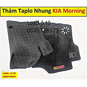 Thảm Taplo Xe KIA Morning 2022-2016 Mẫu Nhung Lông Cừu Cao Cấp