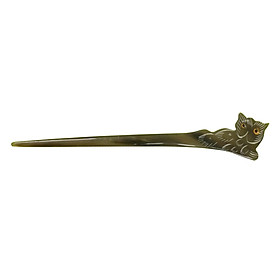 Trâm Cài Tóc Cổ Trang TS30 Sừng Trâu Con Mèo (Dài15,5 x 3cm)