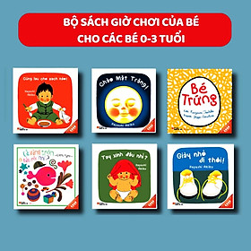 Combo 6 Cuốn Ehon nhật bản - Giờ Chơi Của Bé ( Tái Bản )