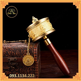 Mua Kinh luân cầm tay Tây Tạng có chứa câu chú Om Mani Padme Hum
