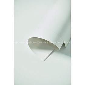 Giấy nhựa trắng mờ (White matte PET) dầy 260 khổ 320x440