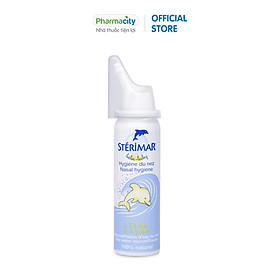 Dung dịch nước muối xịt mũi cho trẻ em Sterimar (50ml)