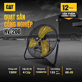 Mua Quạt công nghiệp Caterpillar 20inch HV-20D - Làm mát nhà xưởng  kho bãi - HÀNG CHÍNH HÃNG