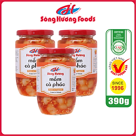 3 Hũ Mắm Cà Pháo Sông Hương Foods Hũ 390g