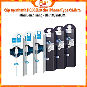 Mua Cáp Sạc Hoco X40 Type C + Tặng Kẹp Bảo Vệ Đầu Cáp Chống Đứt Gãy - Chính Hãng