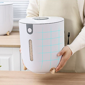 Mua Thùng đựng gạo đa năng hình trụ bền đẹp
