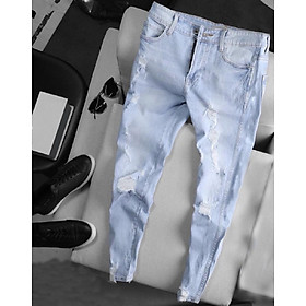 Quần jean nam chất jean xịn Julido, Phối rách mẫu mới form đẹp tôn dáng không quá ôm mẫu MM01 - 31
