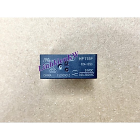 Mua HF115F 024-1ZS3 Rơle 24V 16A 250V 8 chân. Relay tiếp điểm đơn