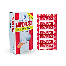 Băng cá nhân MONOPLAST (Hộp 100 miếng)