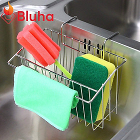 Kệ Để Đồ Rửa Chén Gắn Thành Bồn Chậu Rửa Chén Inox 304 - Giá để giẻ rửa bát Tiện dụng, Chống Nước Chống Gỉ Sét Cao Cấp