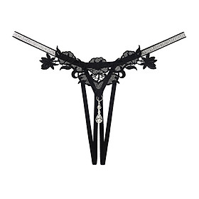 Quần lót nữ gợi cảm đính đá sáng Hot Girl, rỗng trước sau