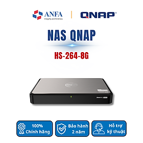 Thiết bị lưu trữ Nas QNAP, Model: HS-264-8G-Hàng chính hãng