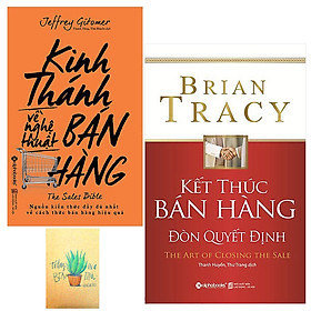 Combo Kinh Thánh Về Nghệ Thuật Bán Hàng và Kết Thúc Bán Hàng – Đòn Quyết Định ( Tặng Kèm Sổ Tay )