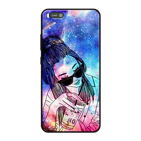 Ốp lưng điện thoại vsmart bee viền silicon dẻo tpu hình cô nàng cá tính - hàng chính hãng