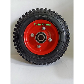Mua Bánh xe đẩy 200mm cao su đặc CTY phong thanh có vòng bi