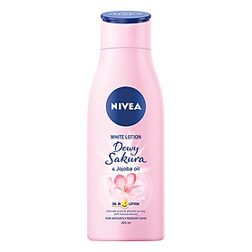Sữa Dưỡng Thể Dưỡng Trắng Nivea Dewy Sakura