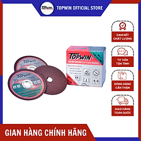 (Combo 5 Viên) Đá Cắt Sắt Topwin 100x2x16mm Cắt Sắc Bén, Bền Bỉ, Ít Hao Mòn Và Độ Chính Xác Hoàn Hảo | TOPWIN Official Store