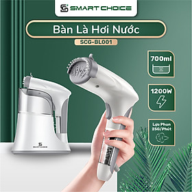 Mua Bàn Là Hơi Nước SmartChoice SCG-BL001 Hàng chính hãng 1200w 700ml  Bàn Ủi Hơi Nước Cầm Tay Cao Cấp Là Mọi Loại Vải