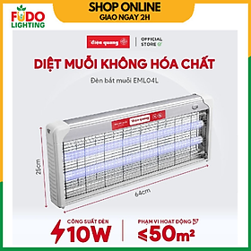 Đèn Bắt Muỗi Điện Quang ĐQ EML04L