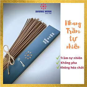 Mua Nhang Trầm Hương cao cấp Dương Minh nhang sạch 100% từ trầm tự nhiên nhang cây thơm từ trầm không hương liệu hóa chất hương trầm an toàn nhang cây 30cm