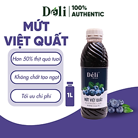 Mứt việt quất pha chế Déli - 1L