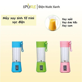 Mua Máy Xay Sinh Tố Mini cầm tay DNX IPURE nhỏ gọn xay rau củ quả trái cây
