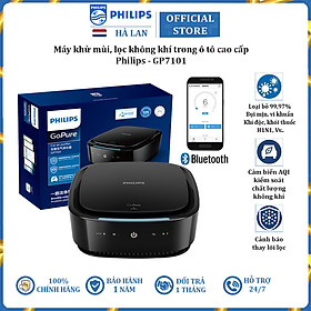 Máy Khử Mùi Lọc Không khí Ô Tô Cao Cấp Thương Hiệu Philips GP7101 - Công suất: 3.5W - Hàng Nhập Khẩu