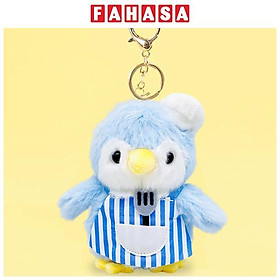 Móc Khóa Thú Bông Chim Cánh Cụt Đầu Bếp 10 cm - ZooZoo 109025 - Màu Xanh Dương