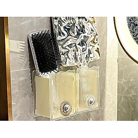 Hộp đựng bàn chải đánh răng, lược CÓ NÚT TRÒN chất liệu meka cao cấp