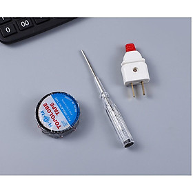 Bộ 3 dụng cụ sửa điện gia đình kèm bút thử điện băng dính phích cắm