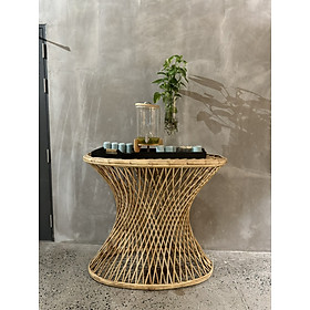 Bàn xoắn mây cao cấp CaSa Mai Son