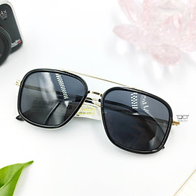 KÍNH MÁT THỜI TRANG NAM NỮ, KIỂU DÁNG 2 CẦU, CHÍNH HÃNG JUBILANT TR1623-C1