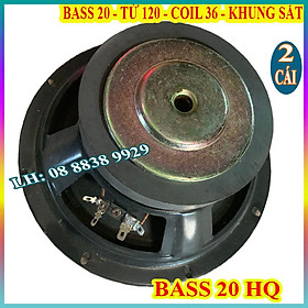 Mua CẶP LOA BASS 20 TỪ 120 COIL 36 HÀN QUỐC TỪ 120 CHÍNH HÃNG HQ - GIÁ 2 CHIẾC