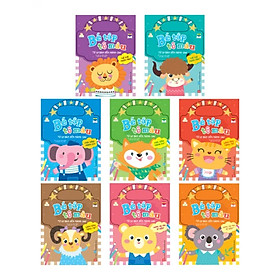 Combo (8 Tập): Bé Tập Tô Màu - Từ Cơ Bản Đến Nâng Cao