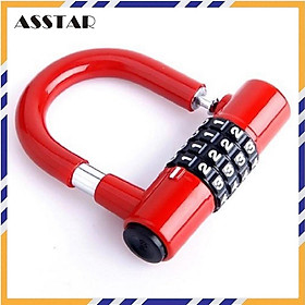 Mua Khóa 4 Số Cài Đặt  Khóa Càng Chữ U Lớn  Đảm Bảo An Ninh  An Toàn Chống Trộm Có Đổi Được Mã Khóa - Hàng Chính Hãng