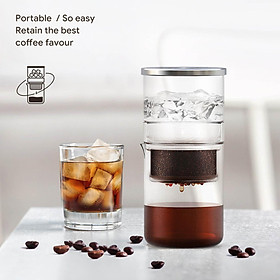 300ml Cold Brew Coffee Maker Drip Coffee Maker Ice Drip Pot for Home Cafe